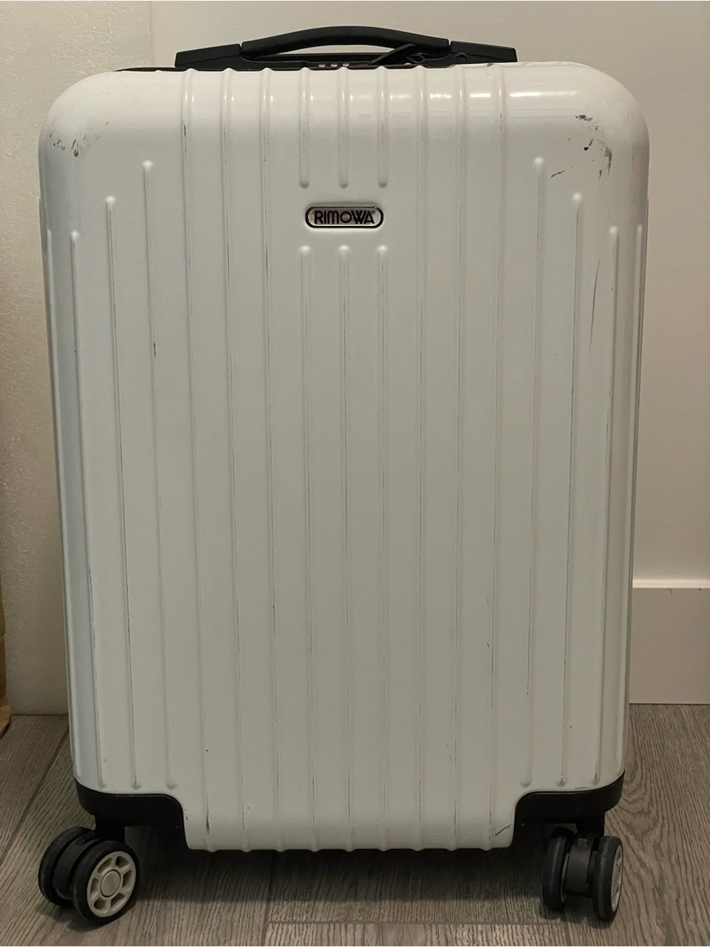 Rimowa Carry-On Suitcase - White